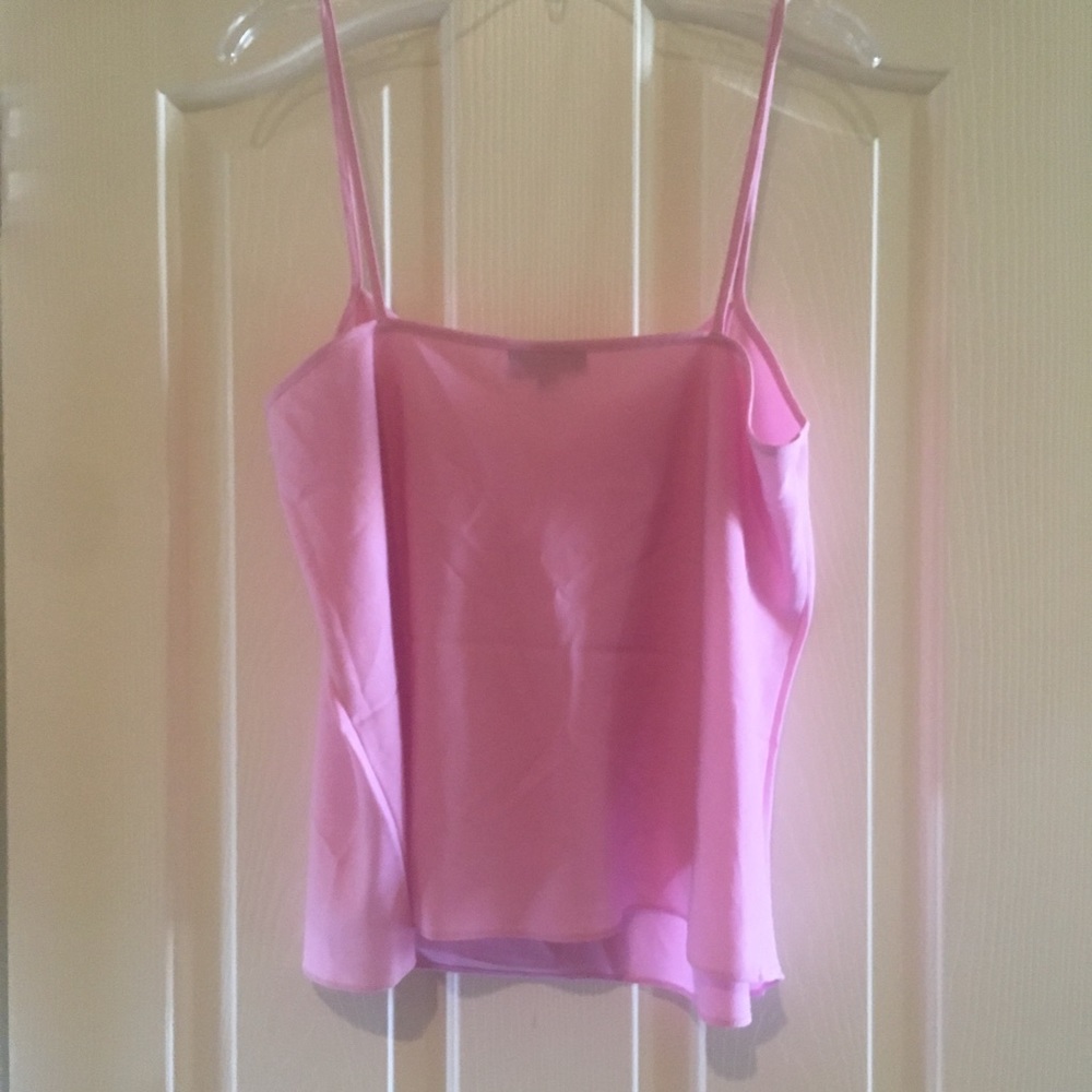 💜Topshop Pink drape front cami - Picture 4 of 5